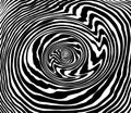 Vector spiral. Spiral. The concentric circles. The silhouette of the spiral. Effect, hypnosis, the symmetry of the spiral. Royalty Free Stock Photo