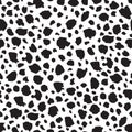 Vector spotted seamless pattern Royalty Free Stock Photo