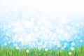 Vector spring nature background. Royalty Free Stock Photo