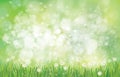 Vector spring nature background. Royalty Free Stock Photo