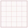 Vector square engineering graph paper