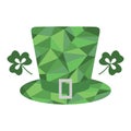 Vector St Patrick\'s Day Ireland Irish Hat 17 March