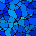 vector stained-glass mosaic background Royalty Free Stock Photo