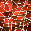 vector stained-glass mosaic background