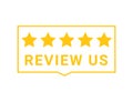 Vector 5 star feedback rate us service satisfaction. Rating five stars