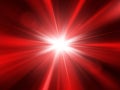 Vector star, sun with lens flare and rays. Abstract vector background. Glow light effect Royalty Free Stock Photo
