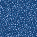 Vector stary night repeat pattern