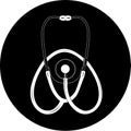 Vector stethoscope icon