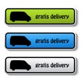 vector stickers - gratis delivery