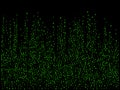 Binary code cyber monday sale background Royalty Free Stock Photo