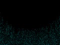 Binary code cyber monday sale background. Royalty Free Stock Photo