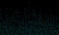 Binary code cyber monday sale background. Royalty Free Stock Photo