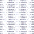 Vector streaming binary code background Royalty Free Stock Photo