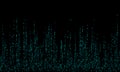Binary code cyber monday sale background Royalty Free Stock Photo