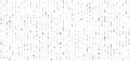 Vector streaming binary code background. Matrix background with numbers 1.0. Coding or hacking concept Royalty Free Stock Photo