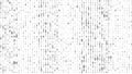 Vector streaming binary code background. Matrix background with numbers 1.0. Coding or hacking concept. Vector illustration Royalty Free Stock Photo
