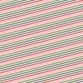 Vector stripe pattern. Simple seamless texture with thin diagonal colorful lines Royalty Free Stock Photo