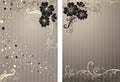 Vector stylish Floral vintage background