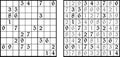 Vector Sudoku game