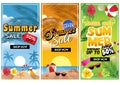 Summer commercial Sale Flyer