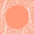 Vector summer floral background.