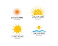 Vector - Sun burst star icon logo and symbols