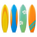 Vector Surfboard Icons