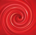 Vector swirling red backdrop. Juice of red fruits