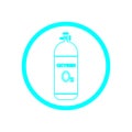 vector symbol illustration oxygen