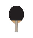 Vector Table tennis bat isolated on white background Royalty Free Stock Photo