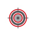 Vector target logo design