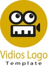 Vector vidio and template logo