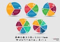 Vector Template for cycle diagram, graph, presentation and round chart