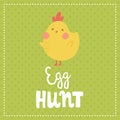 Egg hunt card