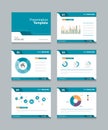 Vector template presentation slides background design. info graphs and charts . slides design Royalty Free Stock Photo