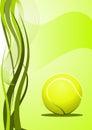 Vector tennis Background Royalty Free Stock Photo