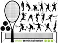 Vector tennis collection