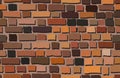Vector old brick wall background Royalty Free Stock Photo