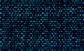 Blue Binary Code Vector Texture Royalty Free Stock Photo