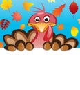 vector thanksgiving day design of turkey