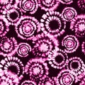 Vector tie dye shibori print. Seamless hand drawn pattern.