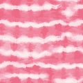 Vector tie dye stripes seamless pattern. Hand drawn shibori print. Ink textured japanese background. Modern batik Royalty Free Stock Photo