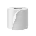Vector toilet paper roll. Realistic object Royalty Free Stock Photo