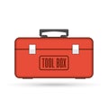 Vector tool box.