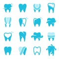 Vector Tooth Icons