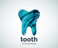 Vector tooth logo template
