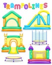 Vector trampolines set