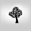 Vector tree illustration