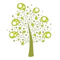 Green vector tree