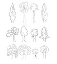 Vector trees collection